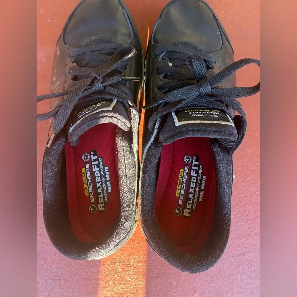 Sketchers women relaxfit slip resistant work shoes size 6 - Picture 10 of 16